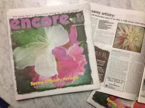 Encore Magazine Cover